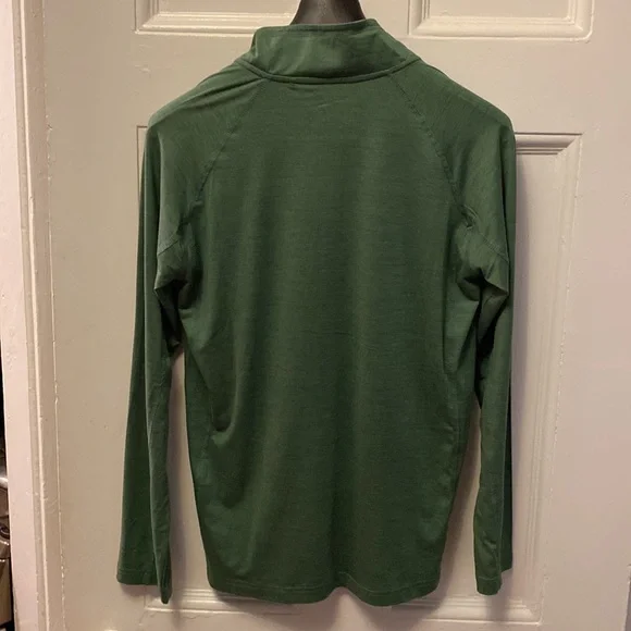 Eddie Bauer “Dark Ivy” green quarter zip UPF 50 top - size S - Picture 6 of 10